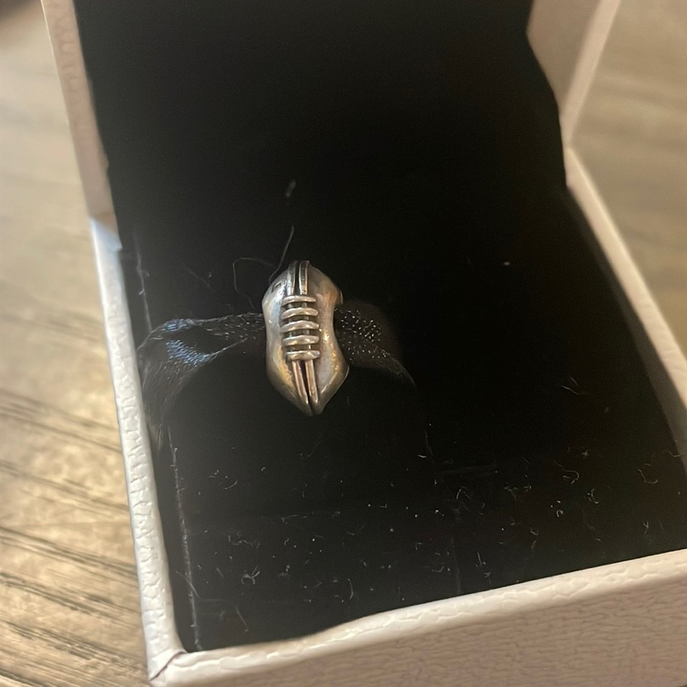 Pandora football charm